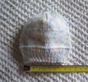 Tiny Baby Knit Cap
